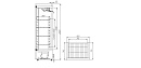 Чертеж R700 С (glass) Сarboma INOX