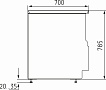 Чертеж KS70 N 0,9-7 (counter P-0,9 Carboma Cube)