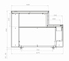 Чертеж Прилавок GC120 N 0,9-7 (версия 2.0)
