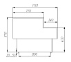 Чертеж neutral counter GC110 N 1,25-7 1015 beige, 0102 brown(P-1,25 Carboma GC110)