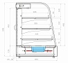 Чертеж A45 HWB 0,9-1 Food warmer
