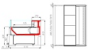 Чертеж GC110 SM 1,5-2 (with sidewalls, open) 0011-9006